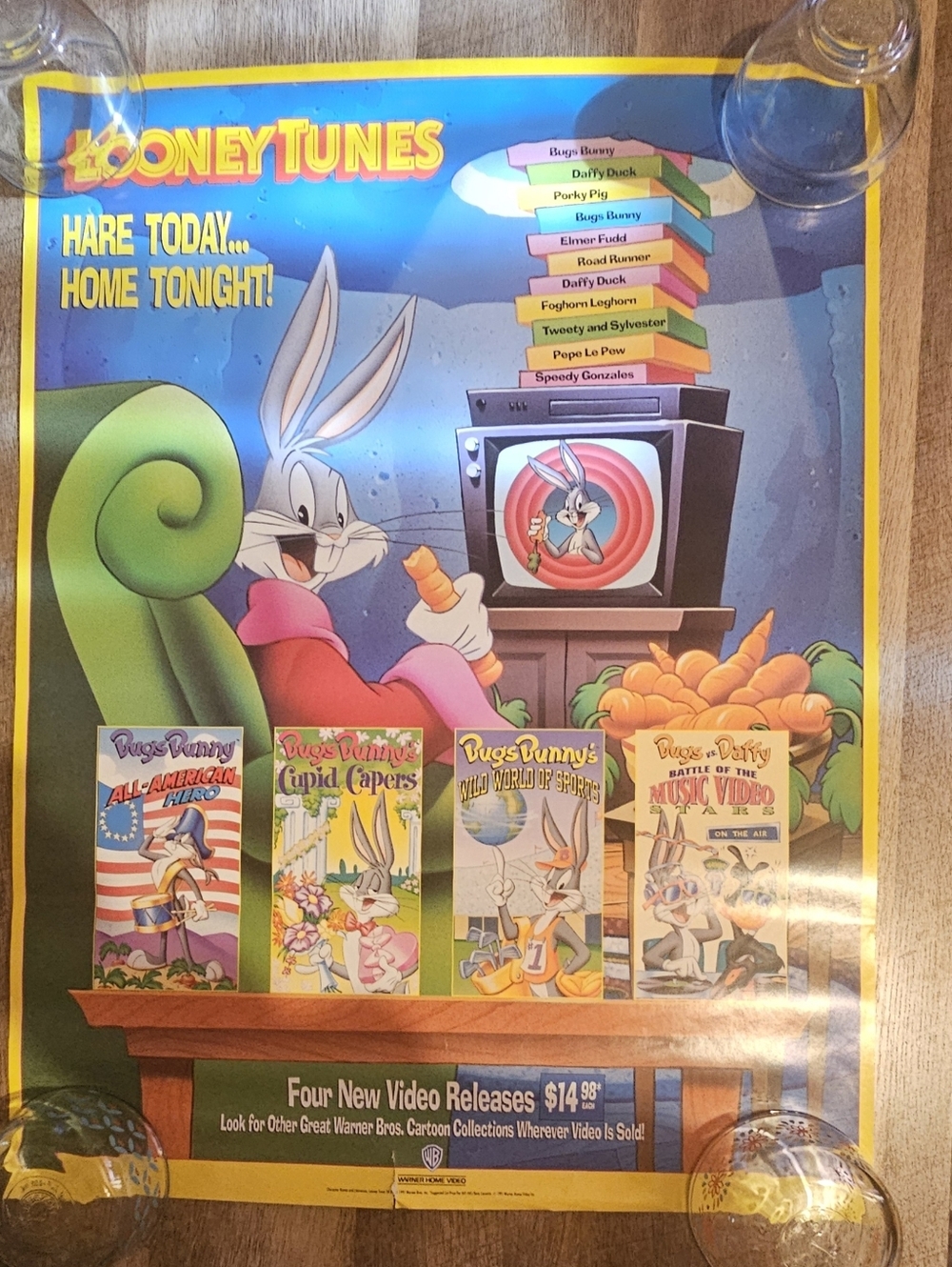 Looney Tunes Hare Today...home Tonight